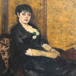 Louise ABBEMA - artiste - galerie latrium - antiquaire brocanteur - photo16