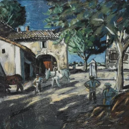 Auguste Chabaud - galerie latrium - antiquaire brocanteur - photo4