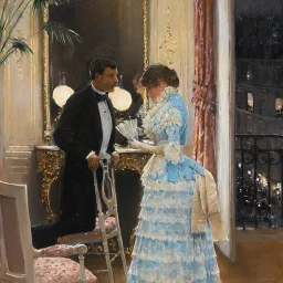 Jean Béraud - galerie latrium - antiquaire brocanteur - photo5