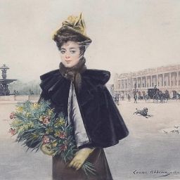 Louise ABBEMA - artiste - galerie latrium - antiquaire brocanteur - photo6