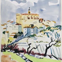 Yves Brayer - galerie latrium - antiquaire brocanteur - photo5