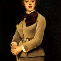 Louise ABBEMA - artiste - galerie latrium - antiquaire brocanteur - photo4