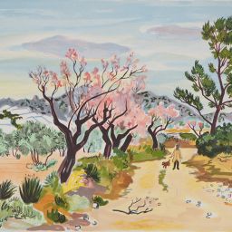 Yves Brayer - galerie latrium - antiquaire brocanteur - photo6