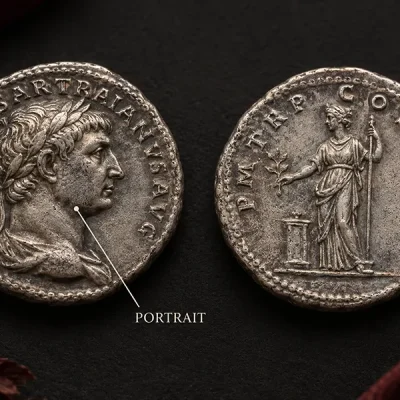 avers revers monnaie ancienne légende portrait identification guide