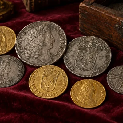 écu argent Louis XIV avers revers identification valeur estimation