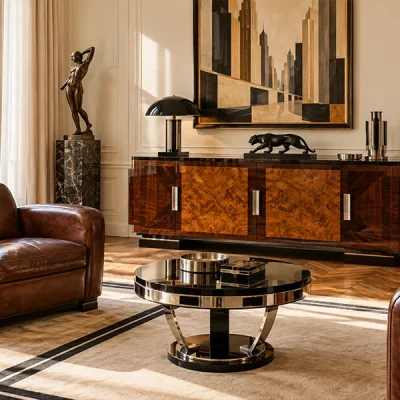 mobilier Art déco années 1930 lignes géométriques expertise galerie atrium