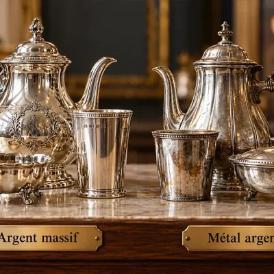 Argent massif ou métal argenté - la méthode fiable - photo 1